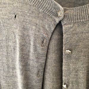 Wool cardigan